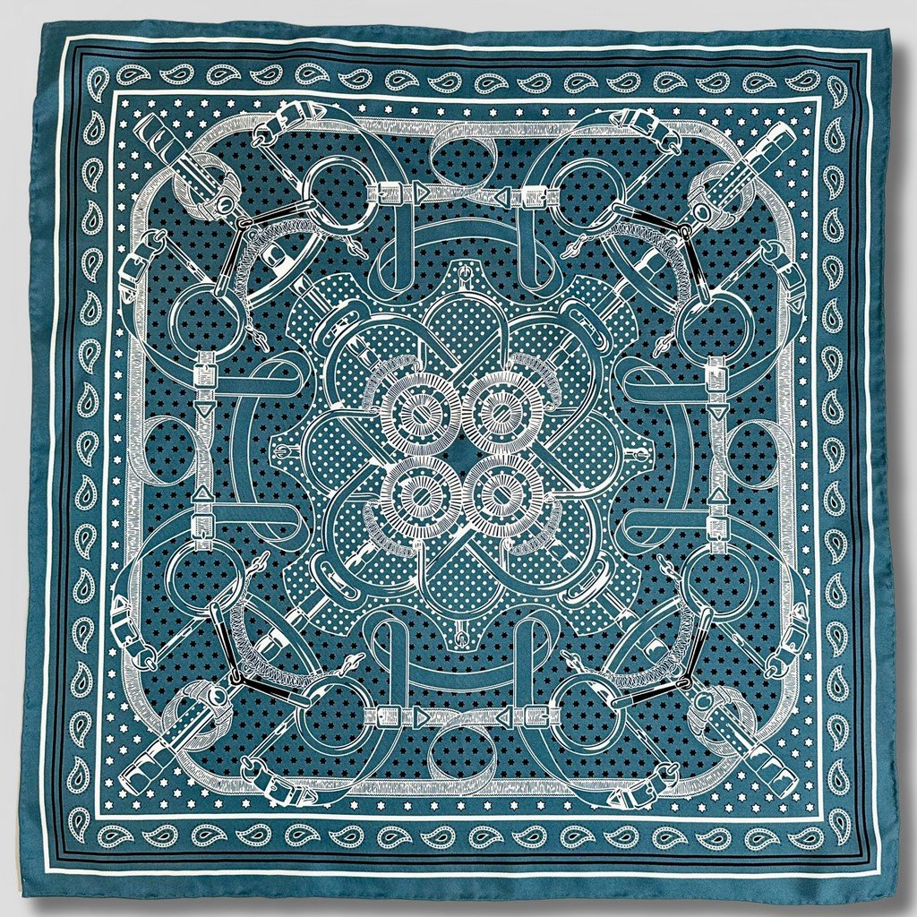 Silk Scarf Taste of Life
