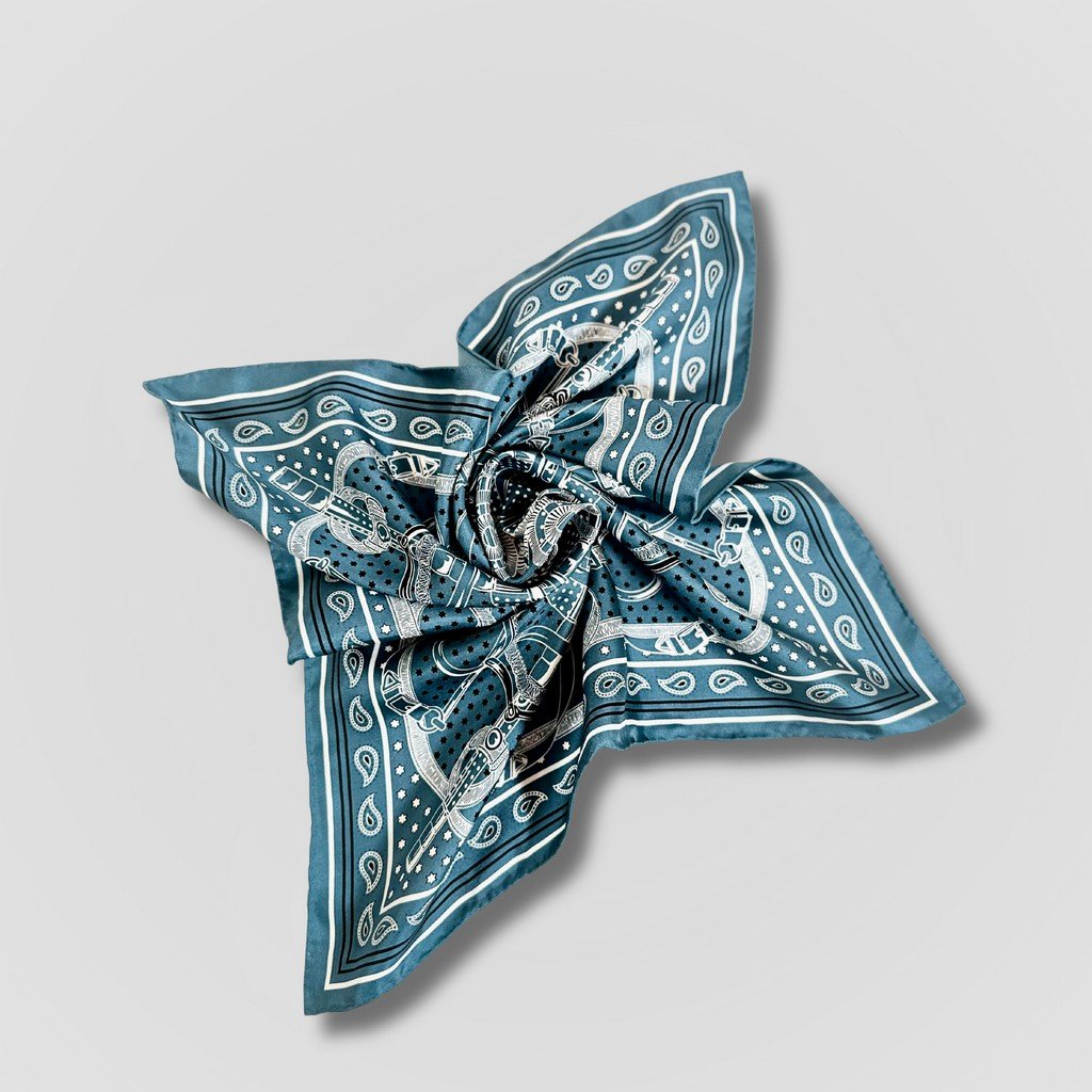 Silk Scarf Taste of Life