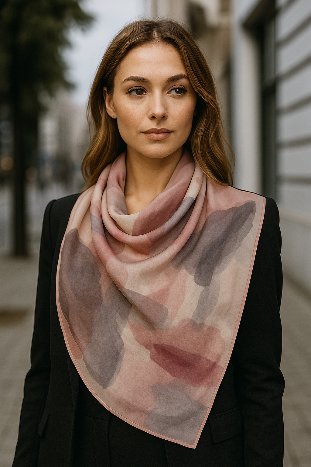 Silk Scarf Impression