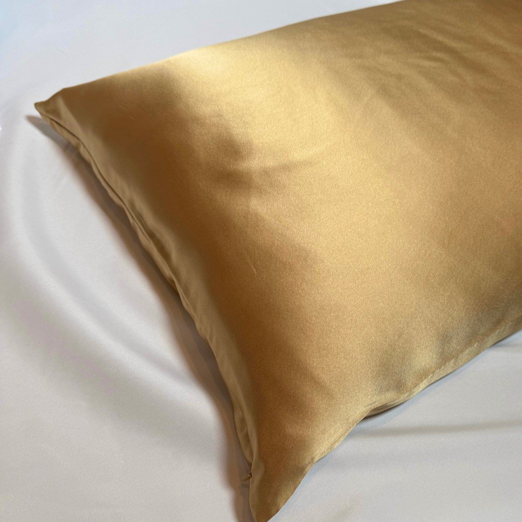Silk Pillowcase Gold