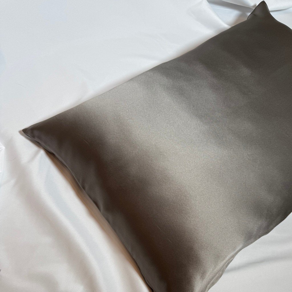 Silk Pillowcase Dark Grey