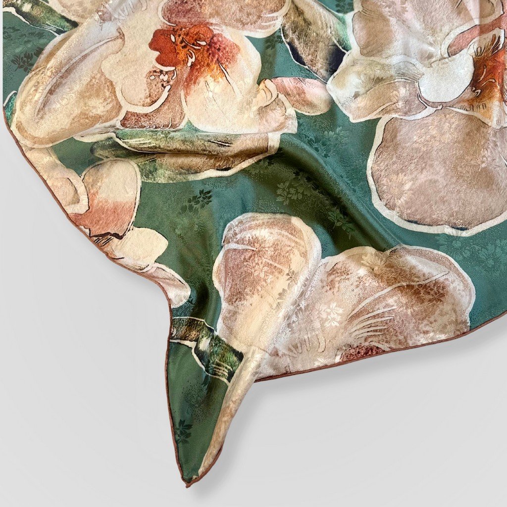 Silk Scarf Pink Orchid